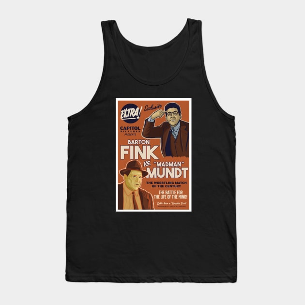 Barton Fink alternative movie poster Tank Top by chrisayerscreative